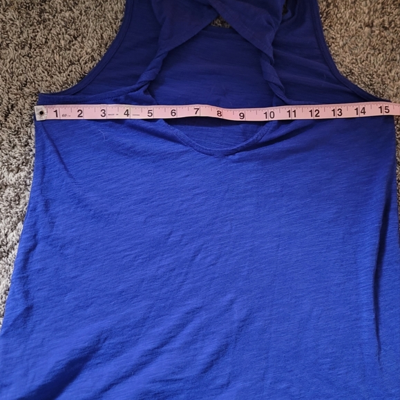 STUNNING 3 BLUE OLD NAVY TANK TOPS - Picture 8 of 9